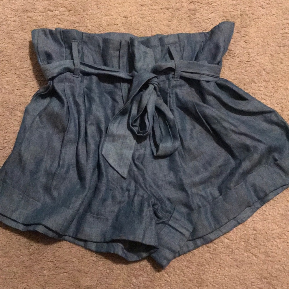 High waisted shorts
